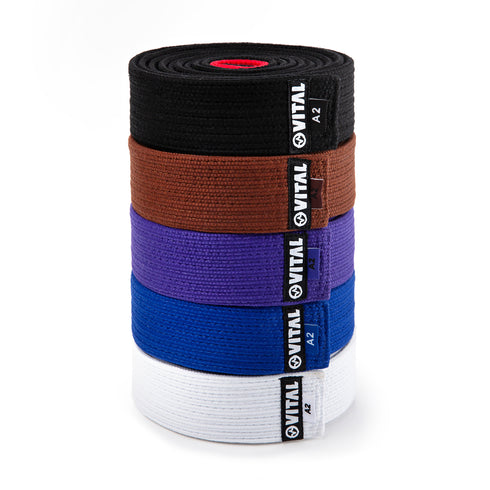 PEARL WEAVE BELT_白・青・紫・茶・黒