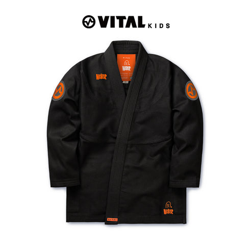 【キッズ用】SMILE NEVER SMILE_黒