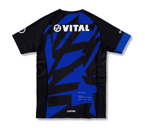 VITAL RANK RASH GUARD_白・青・紫・茶・黒