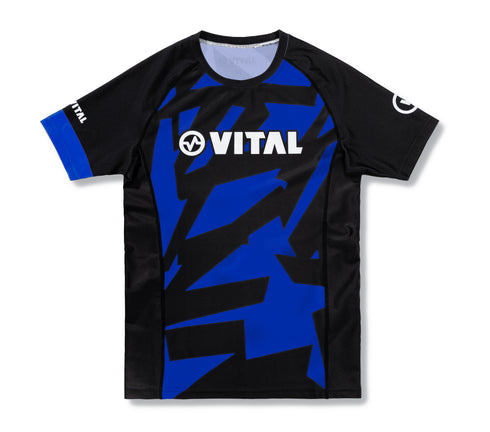 VITAL RANK RASH GUARD_白・青・紫・茶・黒