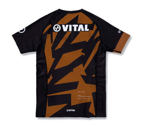 VITAL RANK RASH GUARD_白・青・紫・茶・黒