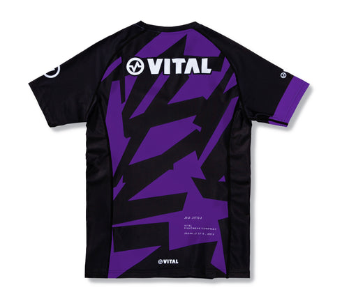 VITAL RANK RASH GUARD_白・青・紫・茶・黒