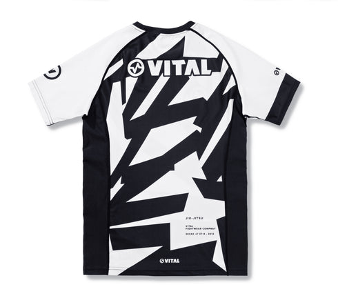 VITAL RANK RASH GUARD_白・青・紫・茶・黒