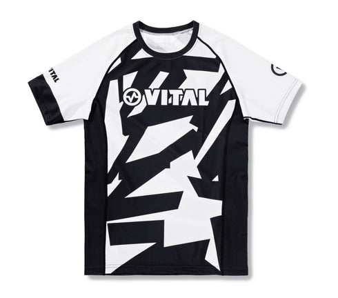 VITAL RANK RASH GUARD_白・青・紫・茶・黒